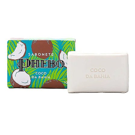 Phebo Sabonete Barra Coco da Bahia 100g