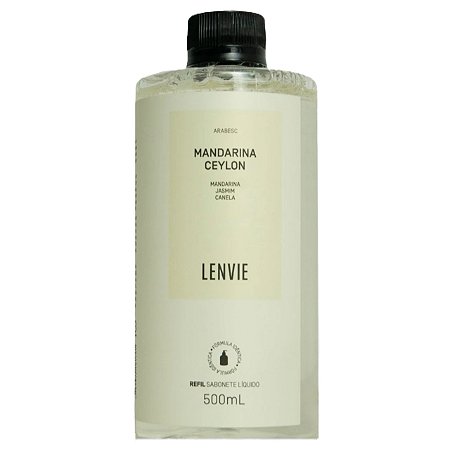 Lenvie Mandarina Ceylon - Refil Sabonete Líquido 500ml