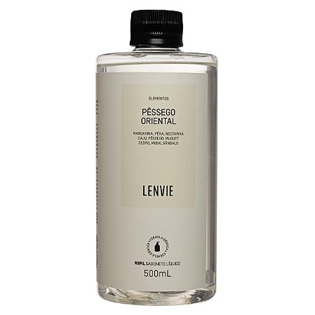 Lenvie Pêssego Oriental - Refil Sabonete Líquido 500ml