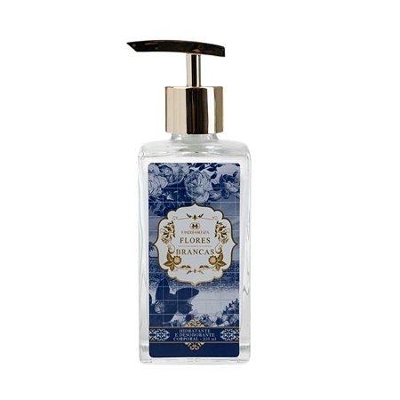 Madressenza Flores Brancas - Hidratante Corporal 250ml