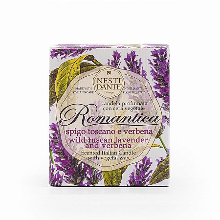 Nesti Dante Romantica - Vela Lavanda e Verbena 160g