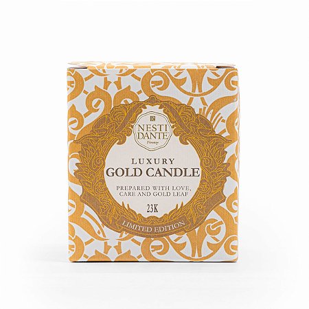 Nesti Dante Luxury Gold - Vela Perfumada 160g
