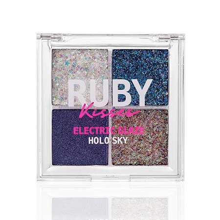 Paleta de Sombras Glitter Holo Sky Ruby Kisses