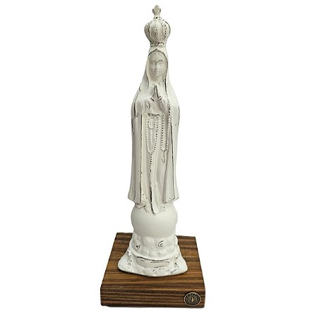 Miráculo Imagem Nossa Senhora de Fátima 20cm Provençal