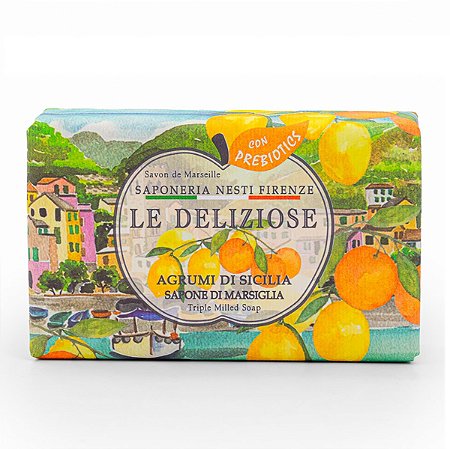 Nesti Dante Le Deliziose - Sabonete Barra Citricos da Sicilia 150g