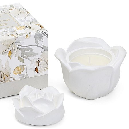 Greenswet Chá Branco - Vela Perfumada Rosa M 75g