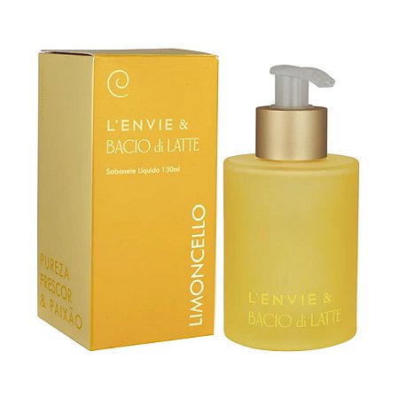 Lenvie Bacio di Latte - Sabonete Líquido Limoncello 130ml