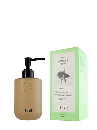 Lenvie Urban Matcha e Hinoki - Sabonete Líquido 220ml