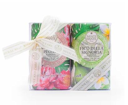 Nesti Dante With Love Care - Kit 2 Sabonetes 250g ( Figo e Peônia )