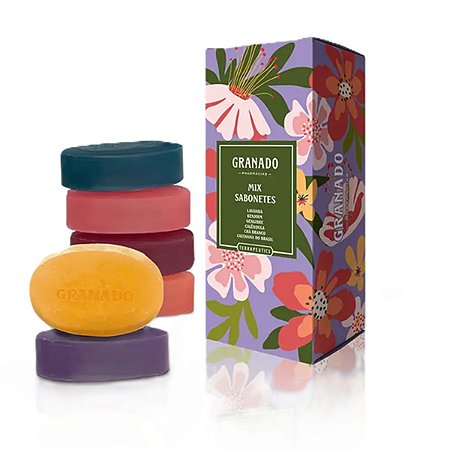 Granado Caixa Kit Mix de Sabonetes Terrapeutics 6un
