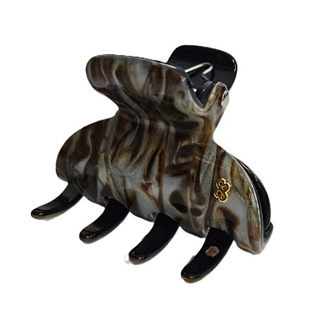 Bianca Piranha Madrid G Cintilante Marrom e Preto 05 068 ABFG