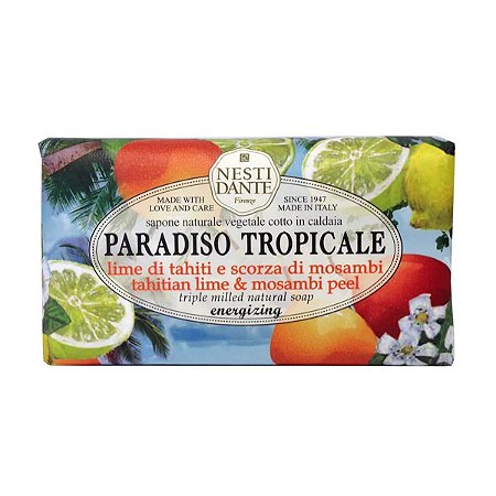 Nesti Dante Paradiso Tropicale - Sabonete Limão Taiti e Mosambi 250g