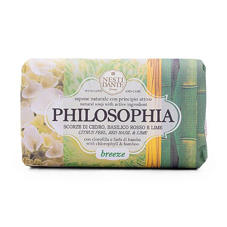 Nesti Dante Philosophia - Sabonete Breeze Bambu e Manjericão150g