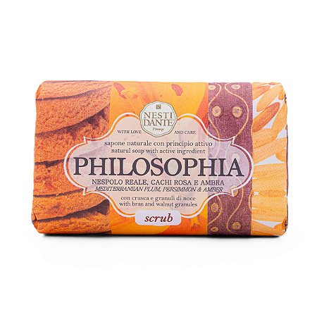 Nesti Dante Philosophia - Sabonete Scrub Nêspera e Caqui 150g