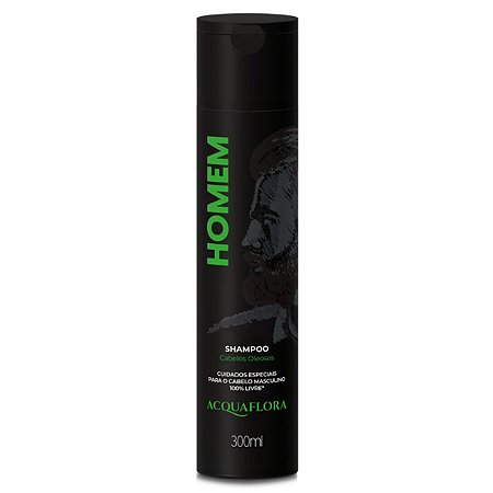 Acquaflora Homem Cabelos Oleosos - Shampoo 300ml