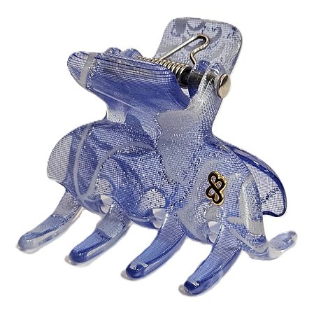 Piranha Bianca Madrid Média Renda Floral Azul 05 067 RE59