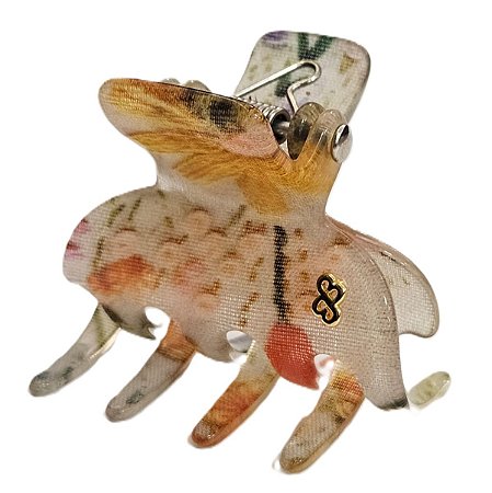Piranha Bianca Madrid Média Floral Amarelo 05 067 FL238