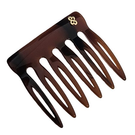 Pente de Cabelo Vênus Pequeno Bianca Tartaruga 90 006 TA