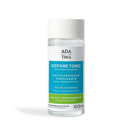 Depore Tonic Adstringente Loção Antioleosidad Ada Tina 100ml