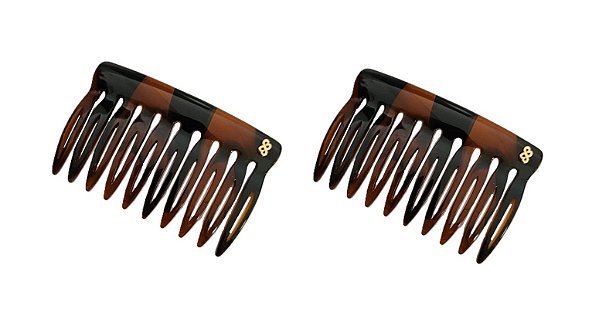 Kit 2 Pentes de Cabelo Bianca Vênus Tartaruga 90 004 TA