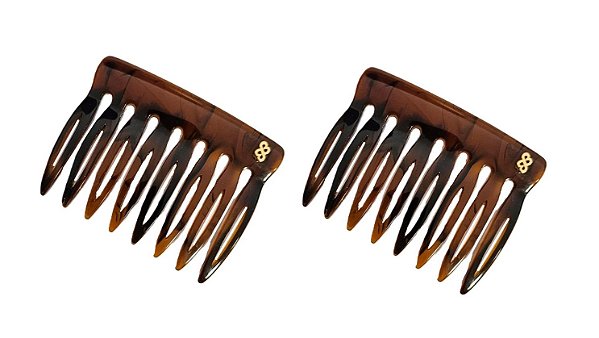 Kit 2 Pentes Cabelo Médio Vênus Bianca Tartaruga 90 005 TA