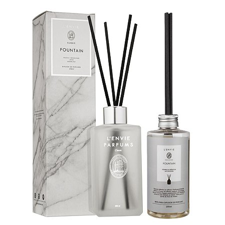 Lenvie Fountain - Kit Difusor de Ambiente e Refil