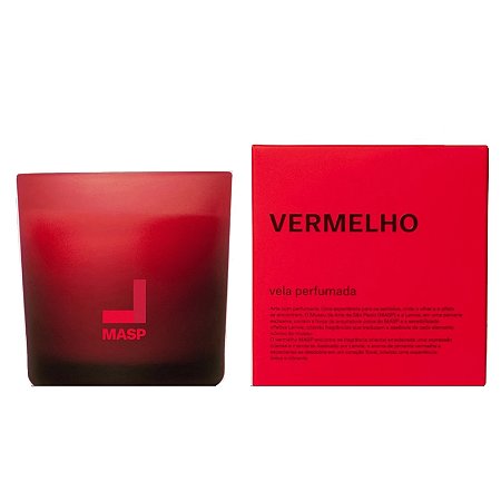 Lenvie Masp Vela Vermelho 170g