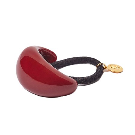 Bianca Elástico Pony Cuff Navette Max M Vinho 10 312 BJ