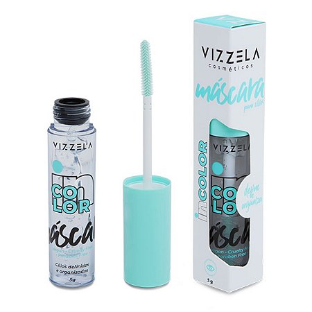 Vizzela Máscara para Cílios Incolor Definidos e Organizados
