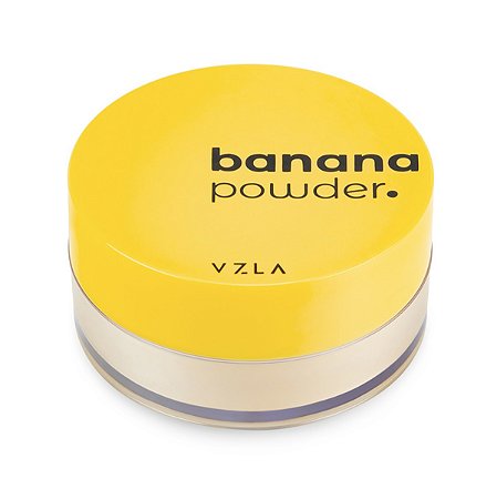 Vizzela Banana Powder Vegano Pó Acabamento Ultrafino