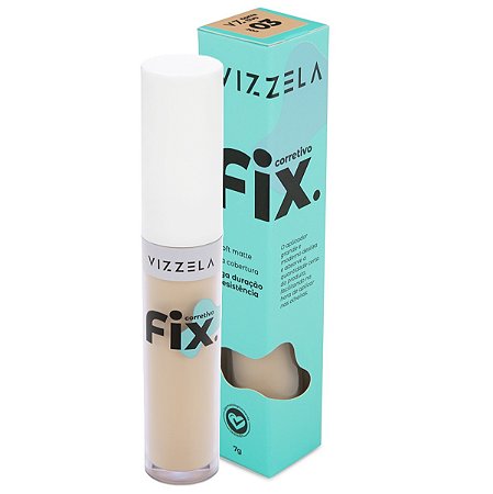 Vizzela Fix Corretivo Líquido Cor 03