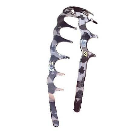 Tiara Cabelo Gabriela Cow Print Bianca 20 146 AN61