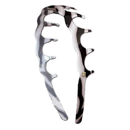 Tiara Cabelo Gabriela Zebra Bianca 20 146 T07