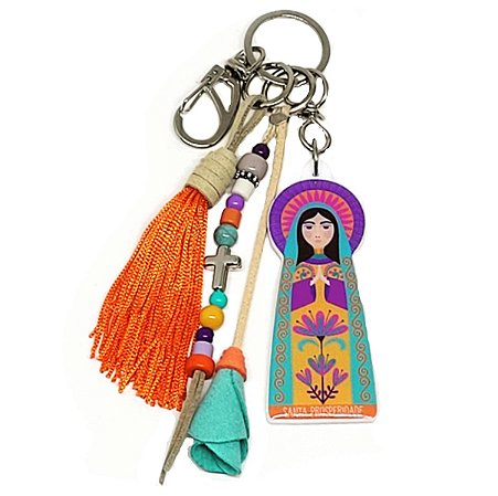 Chaveiro Resinado Santa Prosperidade 4193