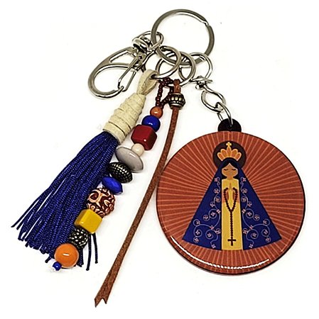 Chaveiro Resinado Maria Aparecida 4196