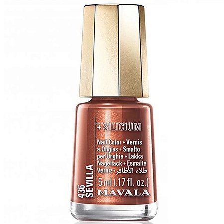Mavala Esmalte Mini Bio-Color + Silicium 5ml - Sevilla 436