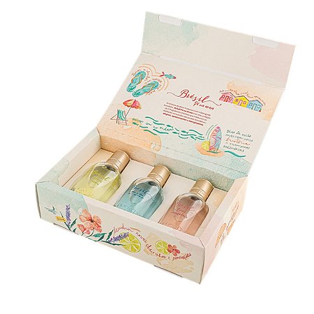 Loccitane au Bresil Kit Colônia Brésil Pé na Areia 3x30ml