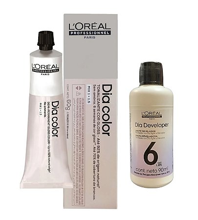 Loreal Dia Color 7.13 Louro Bege + Dia Developer 6vol 90ml