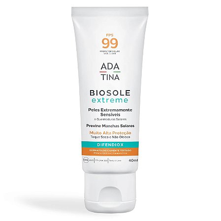 Protetor Solar 12h Biosole Extreme FPS 99 40ml Ada Tina
