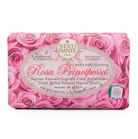 Nesti Dante Le Rose - Sabonete Barra Rosa Principessa 150g
