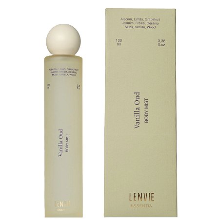 Lenvie Essentia Body Mist Vanilla Oud 100ml Body Splash