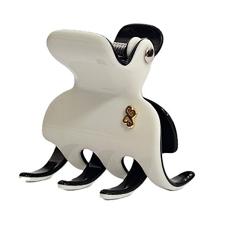 Piranha Bianca Rome Média Preto e Marfim 05 007 ABAA