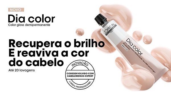 Tonalizante Dia Color 6.84+ Dia Developer 15vol 90ml Loreal