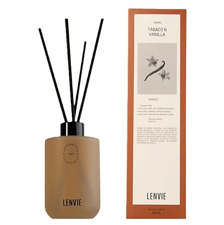 Lenvie Difusor Ambientes Tabaco e Vanilla Urban 220ml