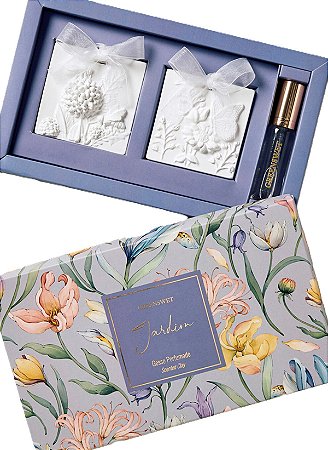 Greenswet Chá Branco - Gesso Perfumado Jardim Quadrado 2un