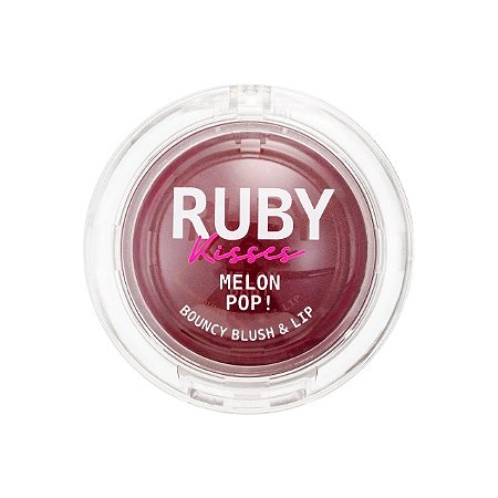 Blush Lip Bouncy Melon Pop Ruby Kisses Cor Wine Pop