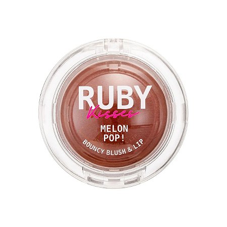 Blush Lip Bouncy Melon Pop Ruby Kisses Cor Blonzy Pop