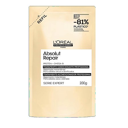 Loreal Professionnel Refil Máscara Absolut Repair 200g