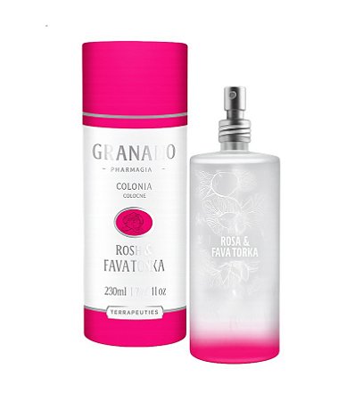 Granado Colônia Rosa e Fava Tonka 230ml Terrapeutics