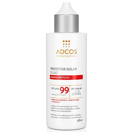 Adcos Protetor Solar Fluido FPS99 Incolor 40ml 9921